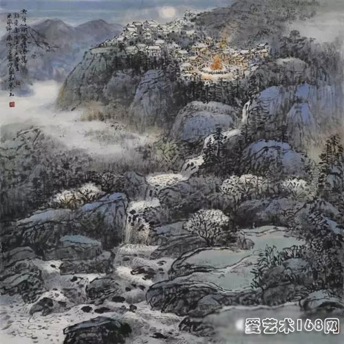 流年似水-风情依旧-2009-68x68cm