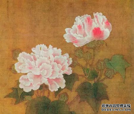 李迪《红白芙蓉图》，等级：国宝，价值：宋代花鸟画第一名作，年代：南宋，1197年，李迪《红白芙蓉图》，质地：绢，流入日本时间：近代，收藏地：东京国立博物馆。